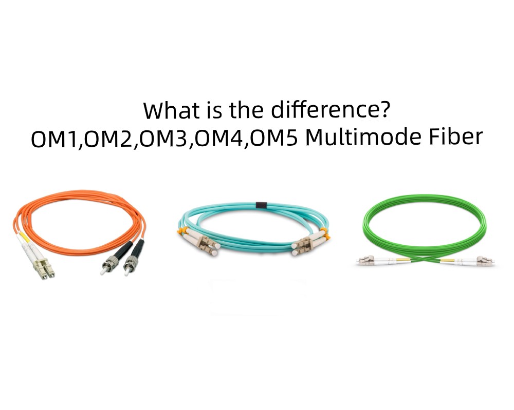 LCLC OM3 Multimode Fiber Optic Patch Cables OM3 MMF Cables AZE
